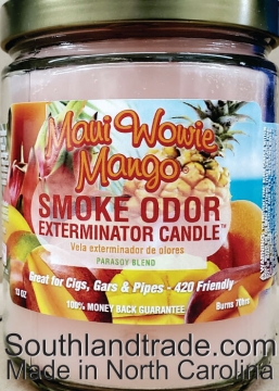 Smoke Odor Exterminator Candle Maui Wowie Mango 13OZ